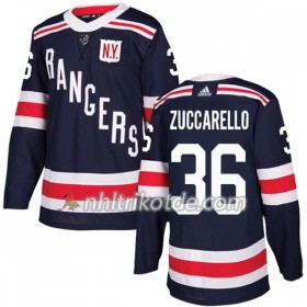 New York Rangers Trikot Mats Zuccarello 36 Adidas 2017-2018 Navy Blue 2018 Winter Classic Authentic - Herren